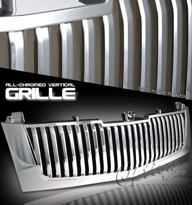 Cadillac Escalade 2002-2006 Chrome Vertical Grille