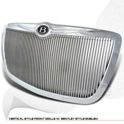 Chrysler 300 2005-2010 Chrome Vertical Grille