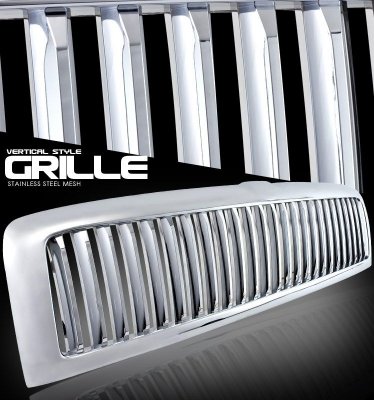 Dodge Ram 1994-2001 Chrome Vertical Grille