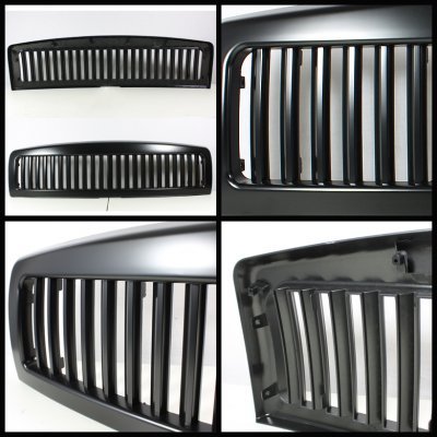 Dodge Ram 2500 1994-2002 Black Vertical Bar Grille