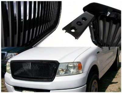 Ford F150 2004-2008 Black Vertical Grille