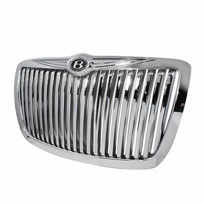 Chrysler 300C 2005-2010 Chrome Vertical Grille with B Emblem