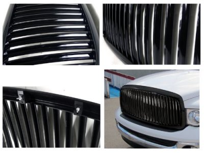 Dodge Ram 2500 2003-2005 Black Vertical Grille