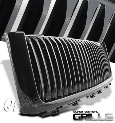 GMC Sierra 2007-2012 Black Vertical Grille