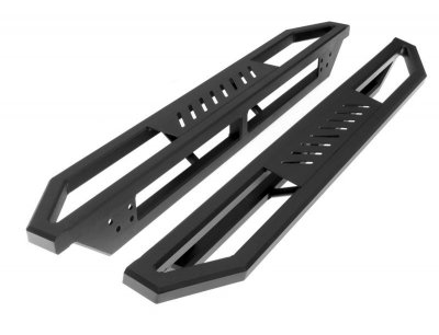 Ford F350 Super Duty Regular Cab 1999-2007 iArmor Side Step Running Boards Black Aluminum