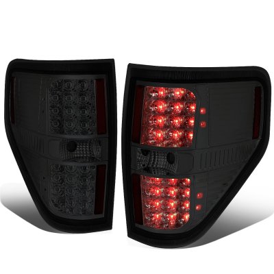 Ford F150 2009-2014 Smoked LED Tail Lights
