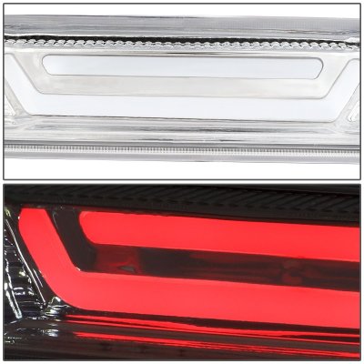 Chevy Silverado 2500HD 2007-2014 Clear Tube LED Third Brake Light