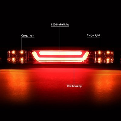 Chevy Silverado 3500HD 2007-2014 Tube LED Third Brake Light