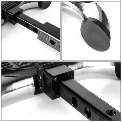 Chevy Silverado 2500HD 2001-2006 Chrome Receiver Hitch Step