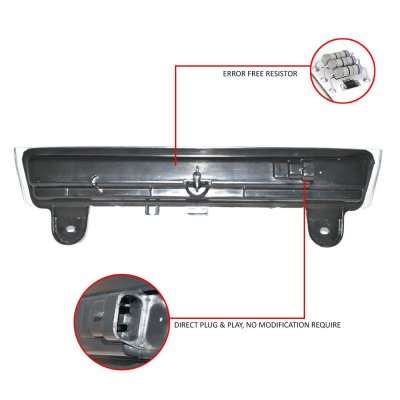 Chevy Tahoe 2000-2006 Clear LED Third Brake Light