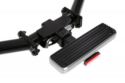 Jeep Wrangler TJ 1997-2006 Receiver Hitch Step Brake Light Aluminum 14 Inch