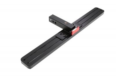 Chevy Silverado 2500HD 2007-2014 Receiver Hitch Step Brake Light Black Aluminum 36 Inch