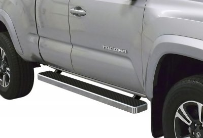 Toyota Tacoma Access Cab 2005-2015 iBoard Running Boards Aluminum 5 Inch