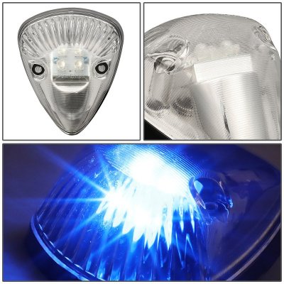 Dodge Ram 2500 1994-1998 Clear Blue LED Cab Lights