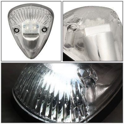 Dodge Ram 2500 1994-1998 Clear White LED Cab Lights