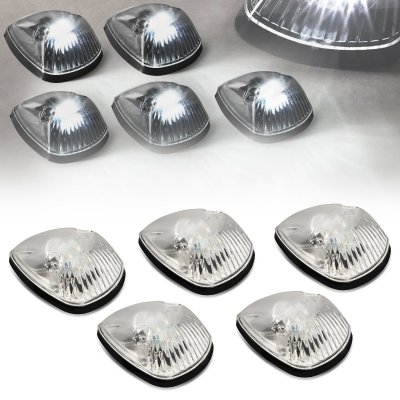 Dodge Ram 3500 1994-1998 Clear White LED Cab Lights