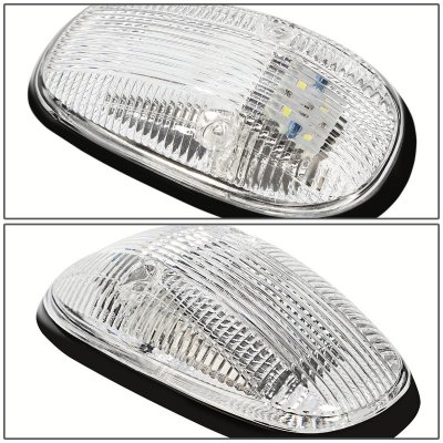 Dodge Ram 2500 1999-2002 Clear White LED Cab Lights