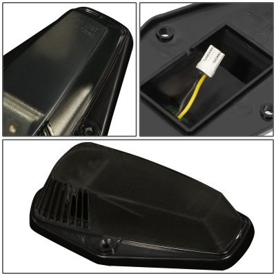 Ford F350 1987-1991 Tinted White LED Cab Lights