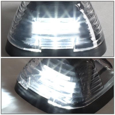 Ford F450 Super Duty 1999-2007 Black White LED Cab Lights