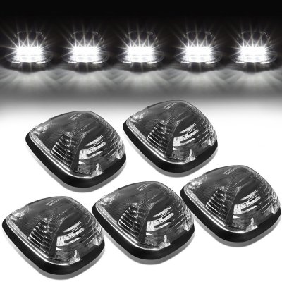 Ford F450 Super Duty 1999-2007 Black White LED Cab Lights