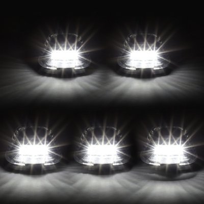 Ford F450 Super Duty 1999-2007 Black White LED Cab Lights