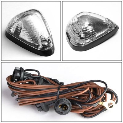 Ford F550 Super Duty 1999-2007 Clear White LED Cab Lights