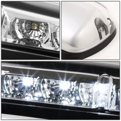 Chevy Silverado 1500HD 2002-2006 Clear White LED Cab Lights