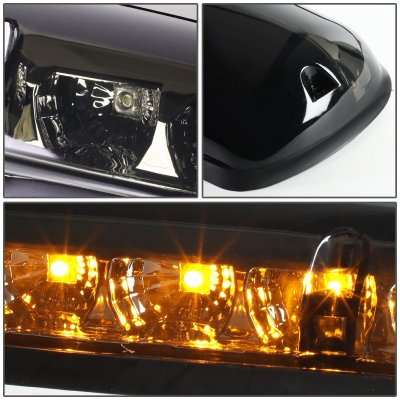 Chevy Silverado 3500 2002-2006 Tinted Yellow LED Cab Lights