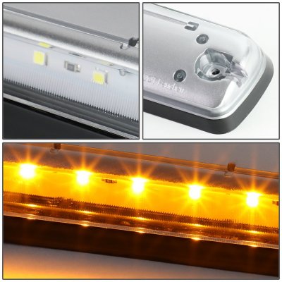 Chevy Silverado 3500HD 2007-2014 Clear Yellow LED Cab Lights