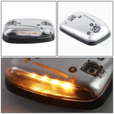 Chevy Silverado 3500HD 2007-2014 Clear Yellow LED Cab Lights