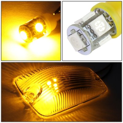 Chevy 1500 Pickup 1988-1998 Clear Yellow LED Cab Lights