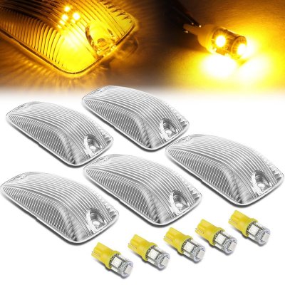 Chevy Suburban 1992-1999 Clear Yellow LED Cab Lights