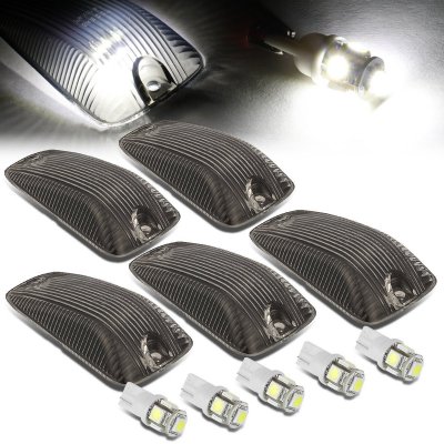 GMC Suburban 1992-1999 Tinted White LED Cab Lights