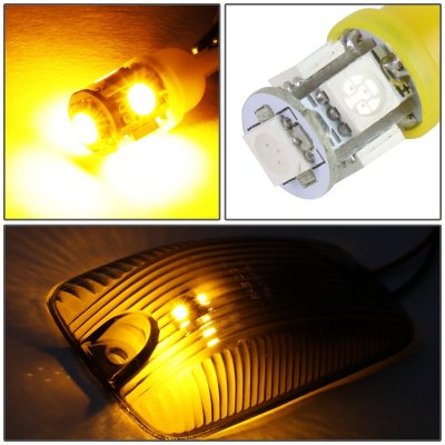 GMC Yukon 1992-1999 Tinted Yellow LED Cab Lights