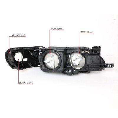 Toyota Corolla 1993-1997 Headlights and Corner Lights