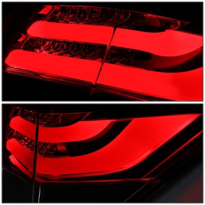 Honda Accord Sedan 2008-2012 Tinted Tube LED Tail Lights