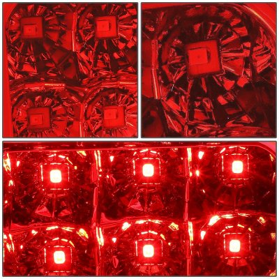 GMC Sierra 2007-2013 Tube LED Tail Lights