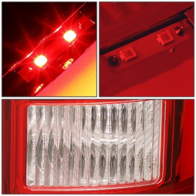 GMC Sierra 2007-2013 Tube LED Tail Lights