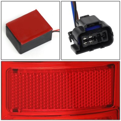 GMC Sierra 2007-2013 Tube LED Tail Lights