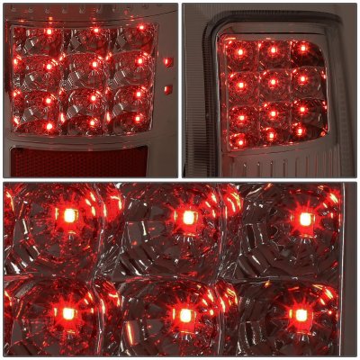 GMC Sierra 2500HD 2007-2014 Smoked LED Tail Lights