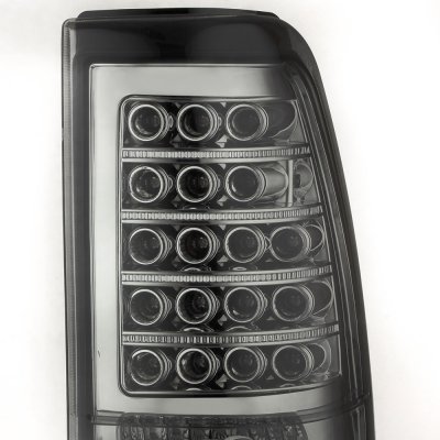 Chevy Silverado 1999-2002 LED Tail Lights Smoked
