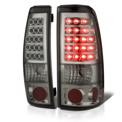 Chevy Silverado 2500 1999-2002 LED Tail Lights Smoked
