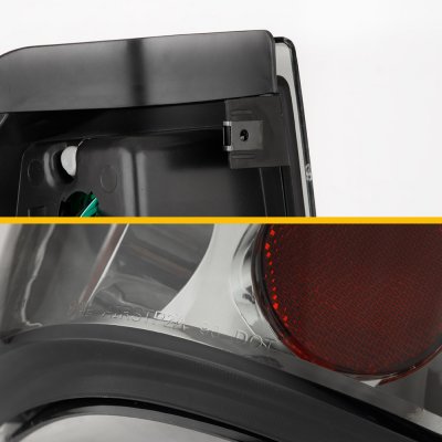 Chevy Silverado 2500 1999-2002 LED Tail Lights Smoked