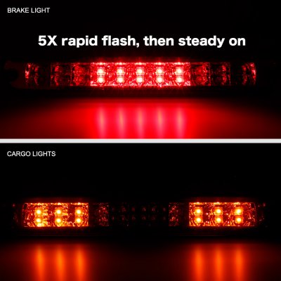 Chevy Colorado 2004-2012 Flash LED Third Brake Light