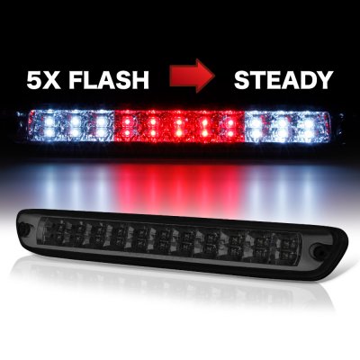 Chevy Colorado 2004-2012 Smoked Flash LED Third Brake Light