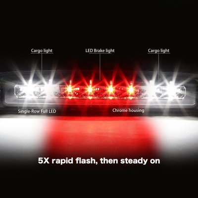 Dodge Dakota 1997-2010 Smoked Flash LED Third Brake Light