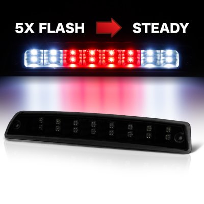 Dodge Ram 2500 1994-2002 Black Smoked Flash LED Third Brake Light