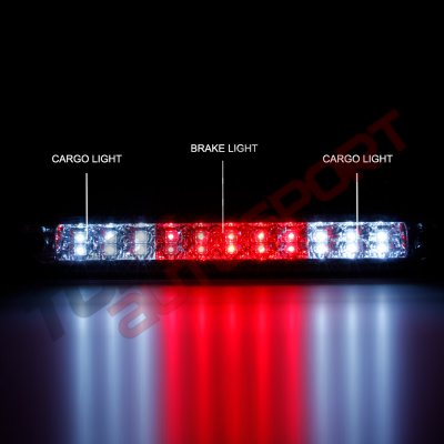 GMC Canyon 2004-2012 Smoked Full LED Third Brake Light Cargo Light