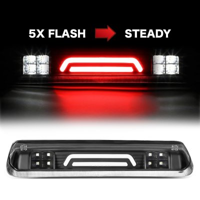 Ford F150 2004-2008 Black Tube Flash LED Third Brake Light