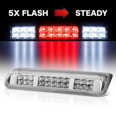 Ford F150 2004-2008 Clear Flash LED Third Brake Light